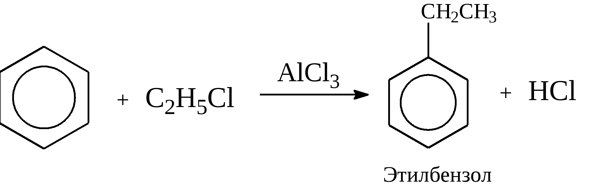Реакция бензола с гидроксидом натрия