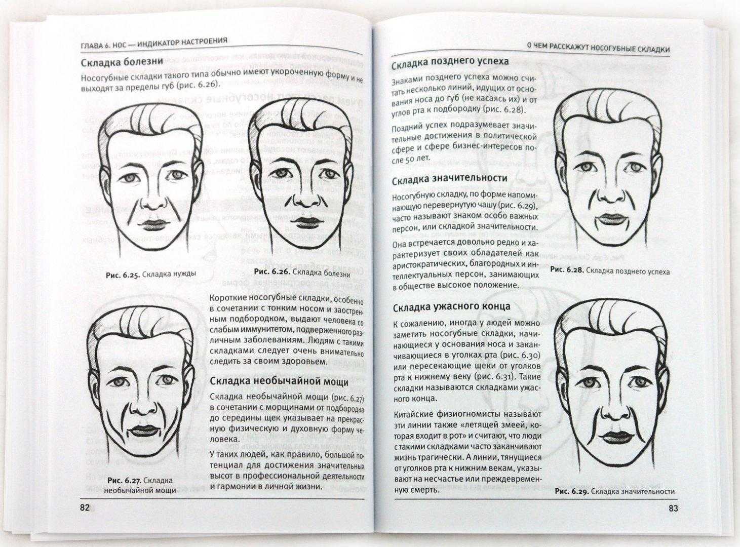 Физиогномика черты лица и характер