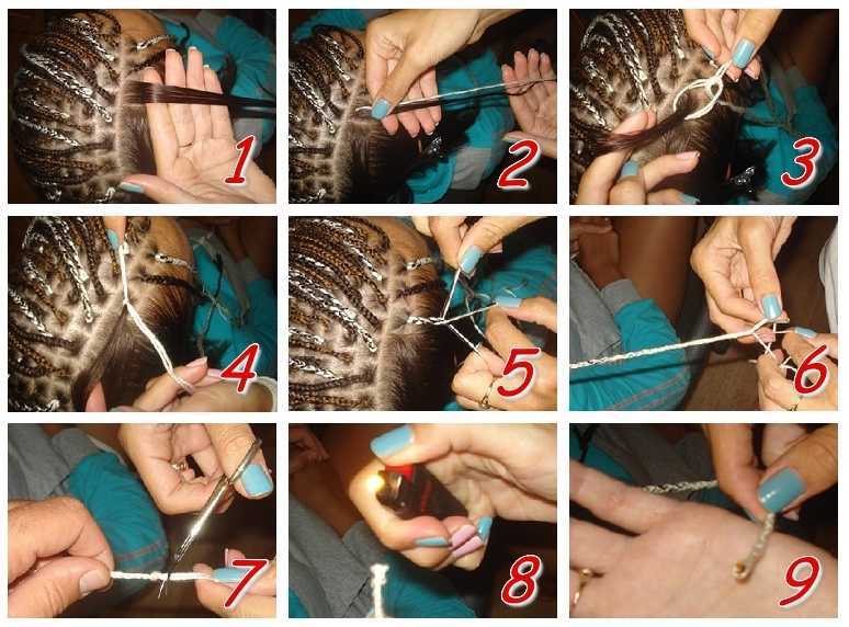 Как завязывать волосы восьмеркой